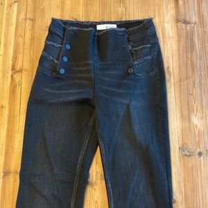 KanCan black bell bottoms